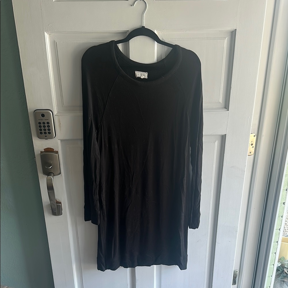 Lou & Grey Black Long Sleeve Dress